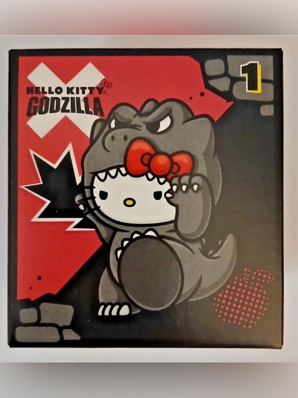 Hello Kitty x Godzilla Happy Meal Toys BUNDLE of 7 New in Boxes - Picture 2 of 6